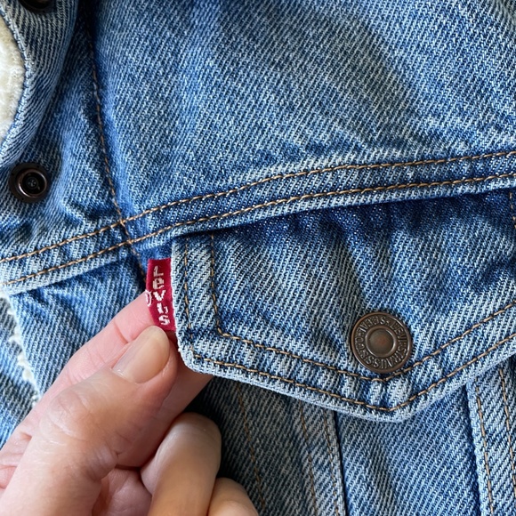 Levi's Original Sherpa Trucker Jacket - Picture 7 of 12
